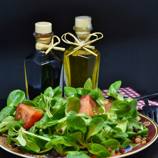 Feldsalat mit Speck und Kracherle