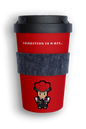 Coffe-to-Go-Becher "Roter Bollenhut"