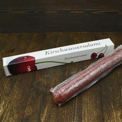 Schwarzwälder Kirschwasser-Salami im Dekopack ca.380 g